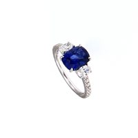 Ringe Crivelli Dame in Weißgold Zaffiro 4888NS - 4888NS
